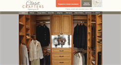 Desktop Screenshot of closetcrafters.com